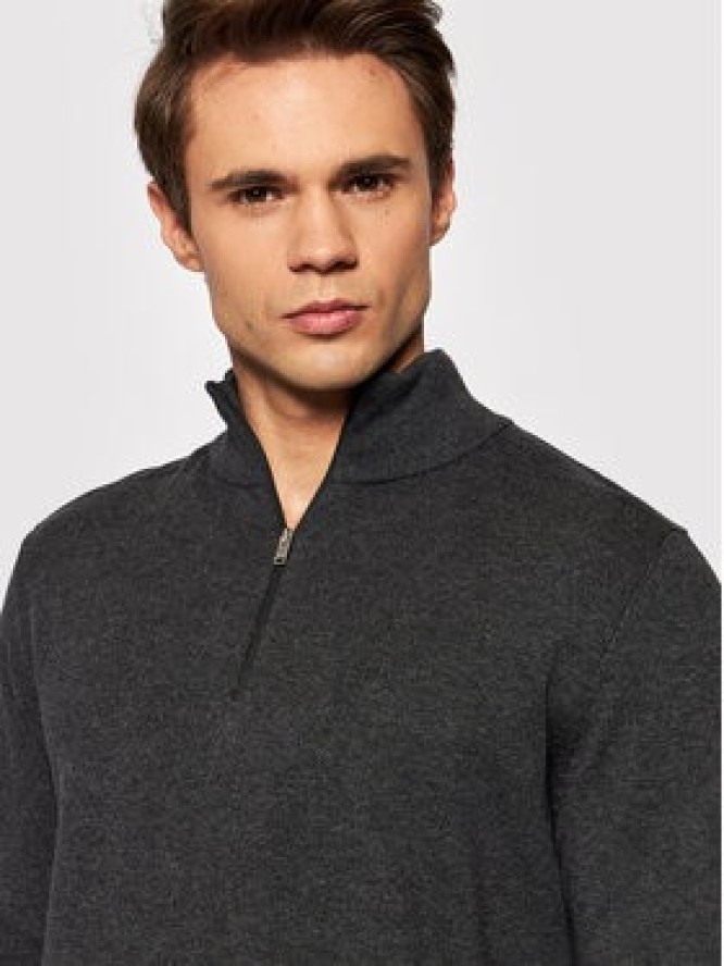 Selected Homme Sweter Berg 16074687 Szary Regular Fit