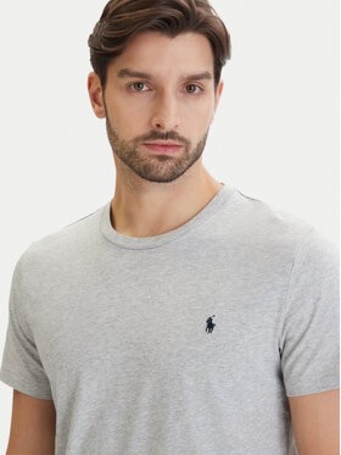 Polo Ralph Lauren T-Shirt 714844756008 Szary Regular Fit