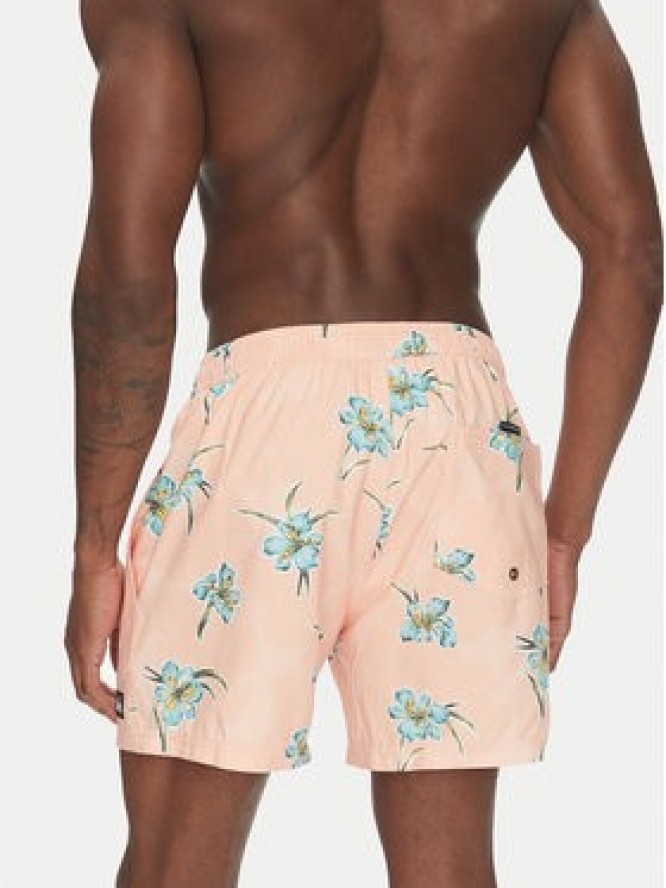 Quiksilver Szorty kąpielowe Everyday Straight Volley 15 EQYJV04121 Pomarańczowy Regular Fit