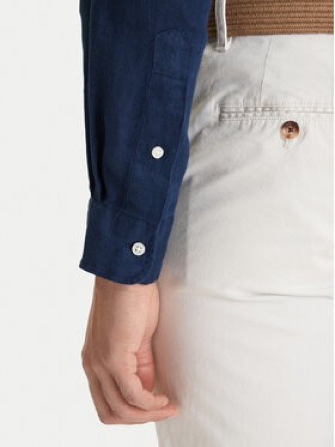 Polo Ralph Lauren Koszula 710968915506 Granatowy Regular Fit