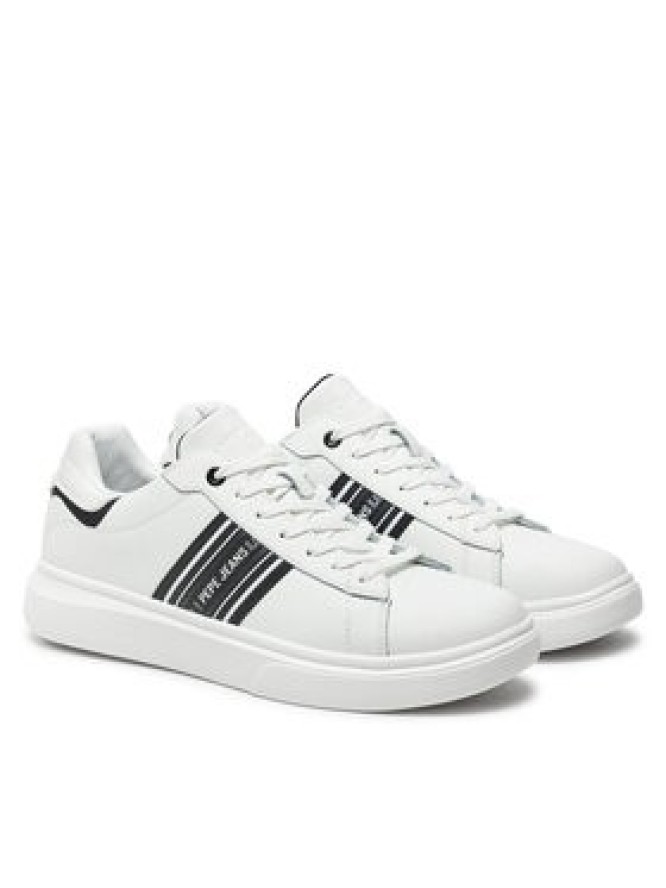 Pepe Jeans Sneakersy PMS00023 Biały