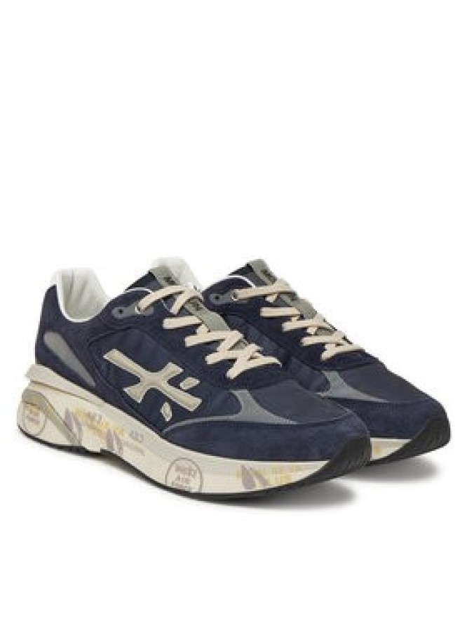 Premiata Sneakersy MOERUN VAR 7306 Granatowy