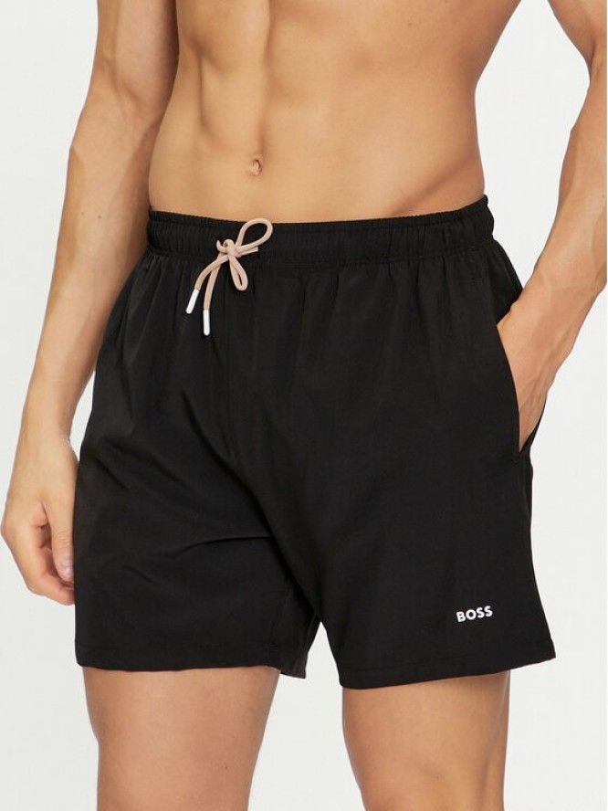 Boss Szorty kąpielowe Tio 50491601 Czarny Regular Fit