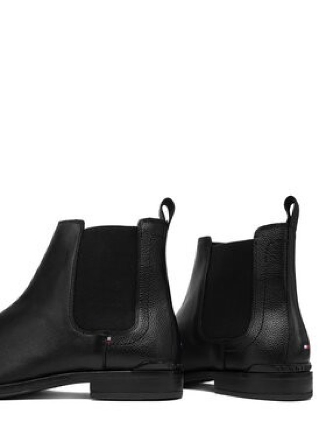 Tommy Hilfiger Sztyblety Corporate Cheslea FM0FM05578 Czarny