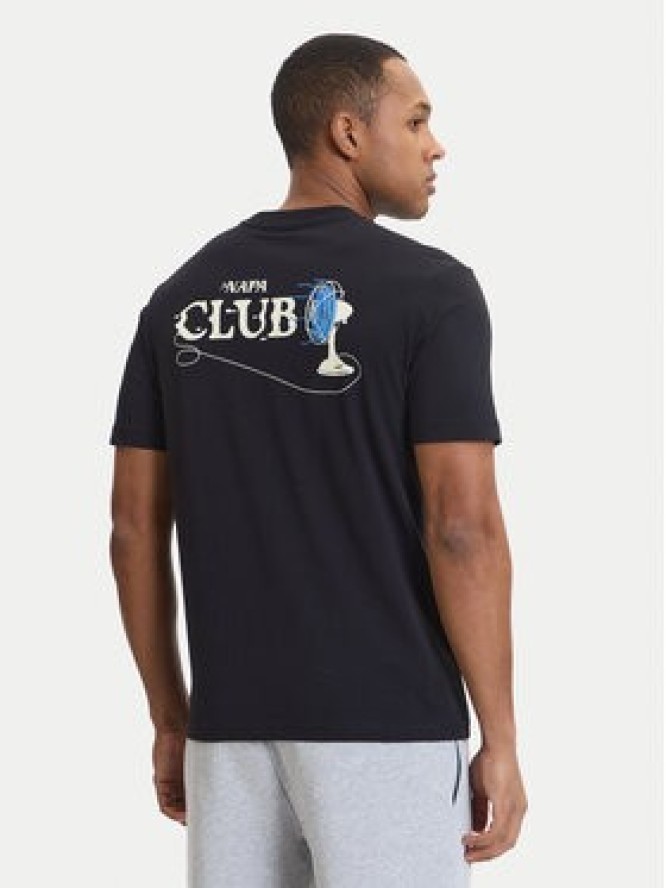 Napapijri T-Shirt S-Flint NP0A4FZZ Czarny Regular Fit