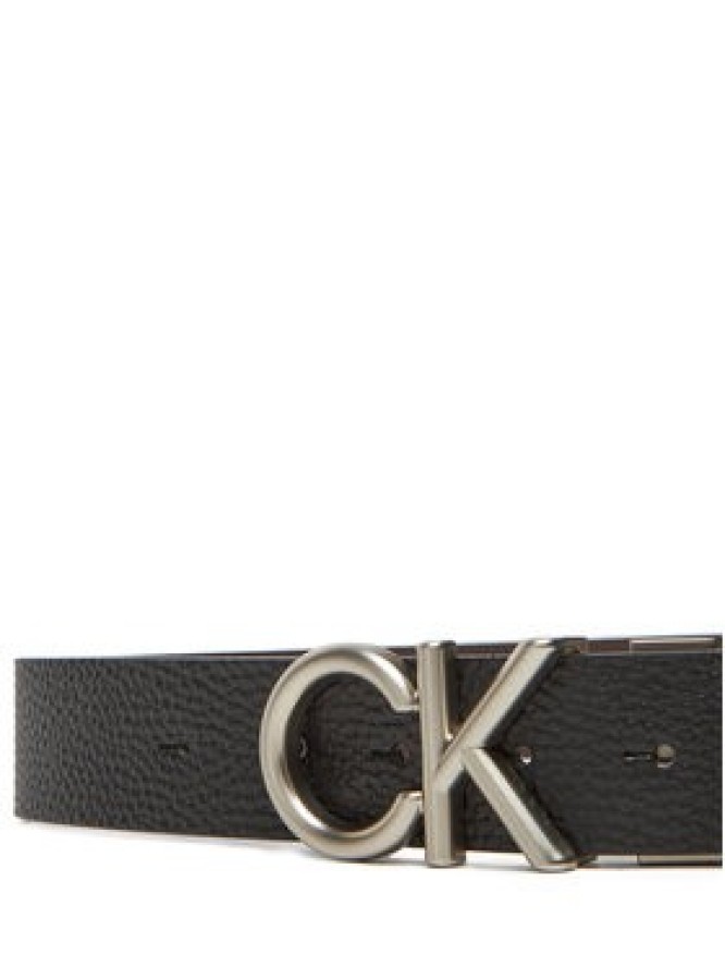 Calvin Klein Pasek Męski Ck Hallmark Logo 35Mm Adj/Rev LV04D7034G Czarny