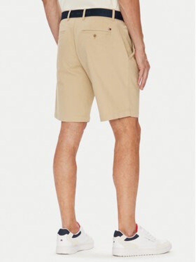 Tommy Hilfiger Szorty materiałowe Brooklyn MW0MW39706 Beżowy Regular Fit
