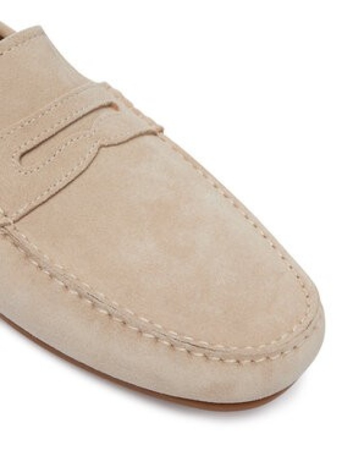 Tommy Hilfiger Mokasyny Core Hilfiegr Suede Driver FM0FM05789 Beżowy