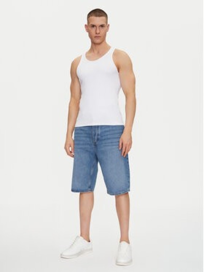 HUGO Szorty jeansowe Skate 50539816 Niebieski Straight Fit