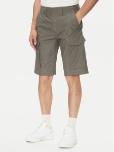 G-Star Raw Szorty materiałowe Core D26220-C973 Szary Regular Fit