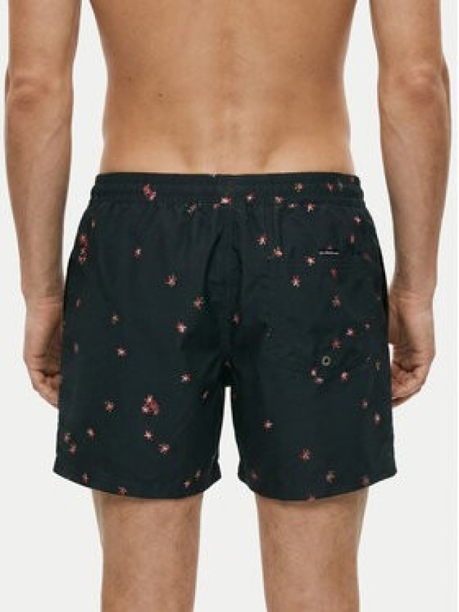 Quiksilver Szorty kąpielowe Everyday Printed Volley 15 EQYJV04219 Czarny Regular Fit