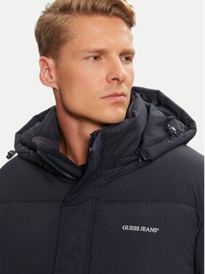 Guess Jeans Kurtka zimowa M4BL26 WGII2 Granatowy Regular Fit