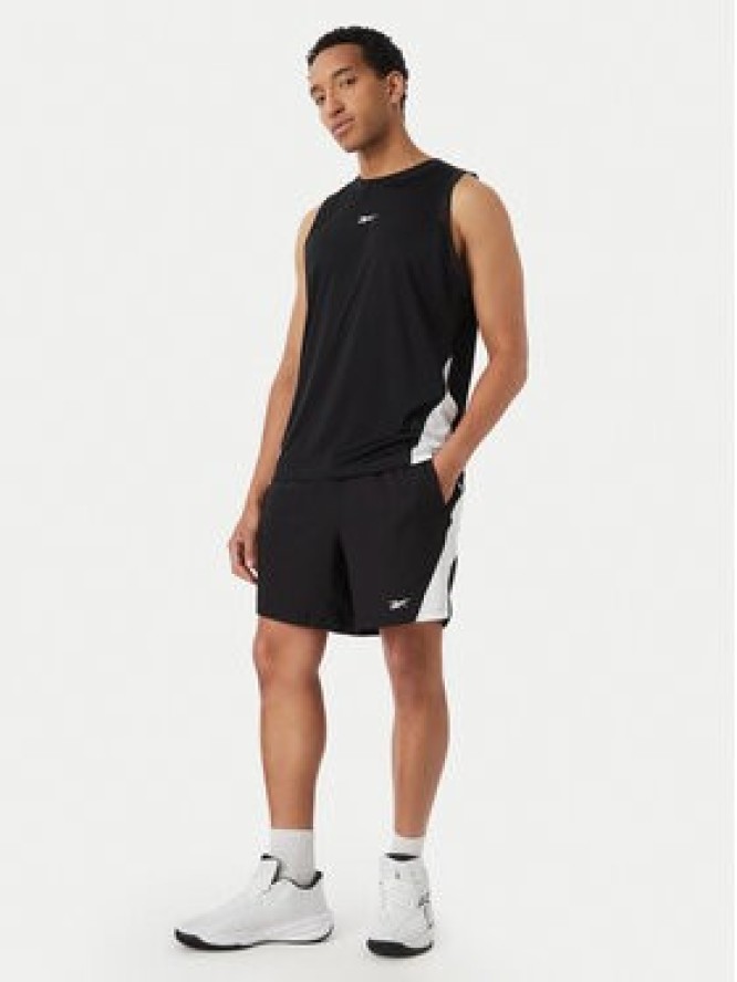 Reebok Szorty sportowe Błażej RK25879CCM Czarny Regular Fit