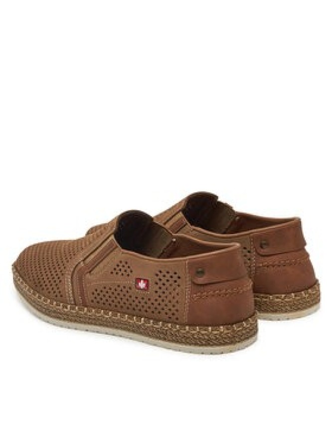 Rieker Espadryle B5297-64 Brązowy