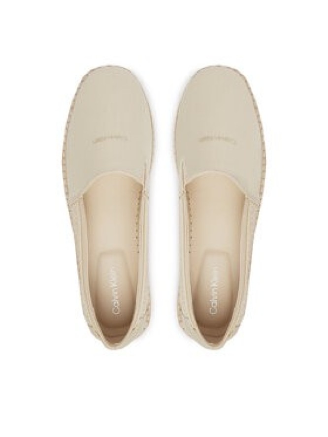 Calvin Klein Espadryle Espadrille Webbing Cv HM0HM02075 Écru