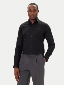 Calvin Klein Koszula LV019EU053 Czarny Slim Fit