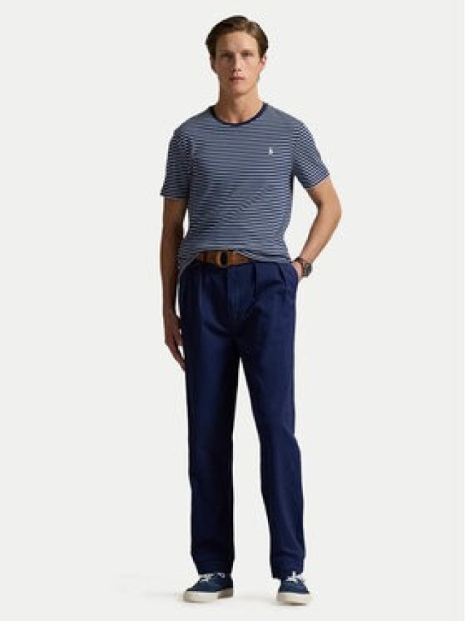 Polo Ralph Lauren T-Shirt 710961128003 Granatowy Custom Fit