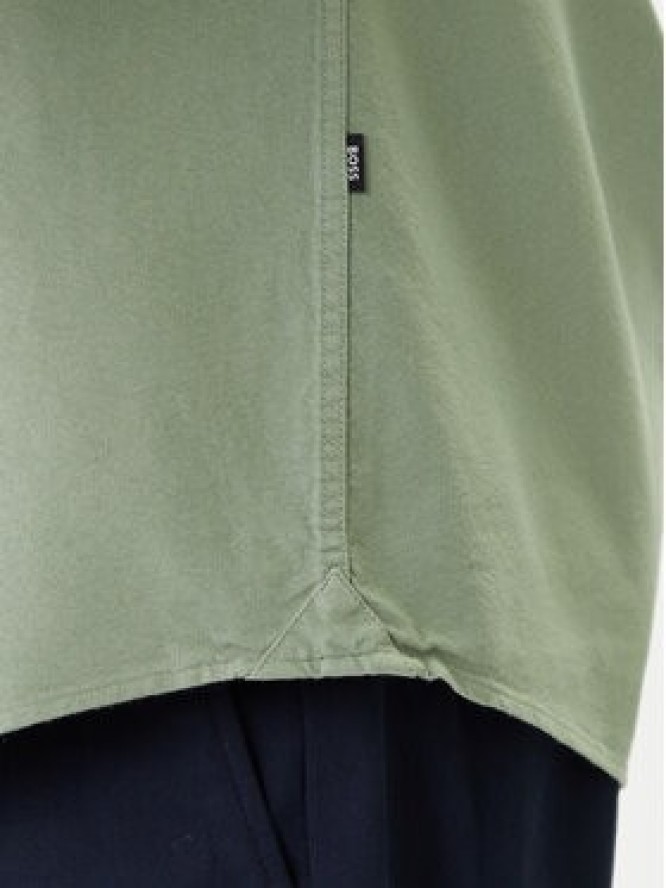 BOSS Koszula H-Roan 50555920 Zielony Slim Fit