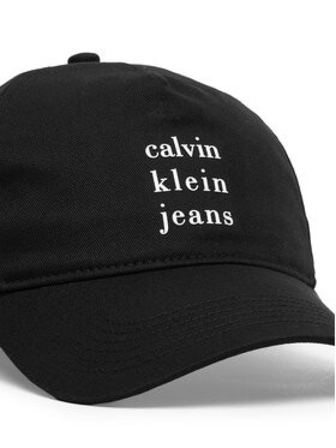 Calvin Klein Jeans Czapka z daszkiem Seasonal Printed LV04G5036G Czarny
