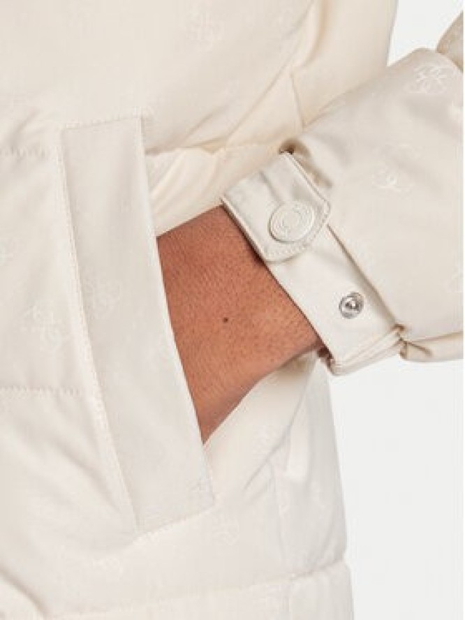 Guess Kurtka zimowa M5BL0B W2322 Écru Relaxed Fit