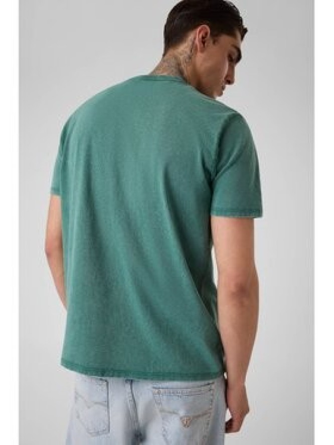 Guess T-Shirt M6YI58 K4632 Zielony Regular Fit