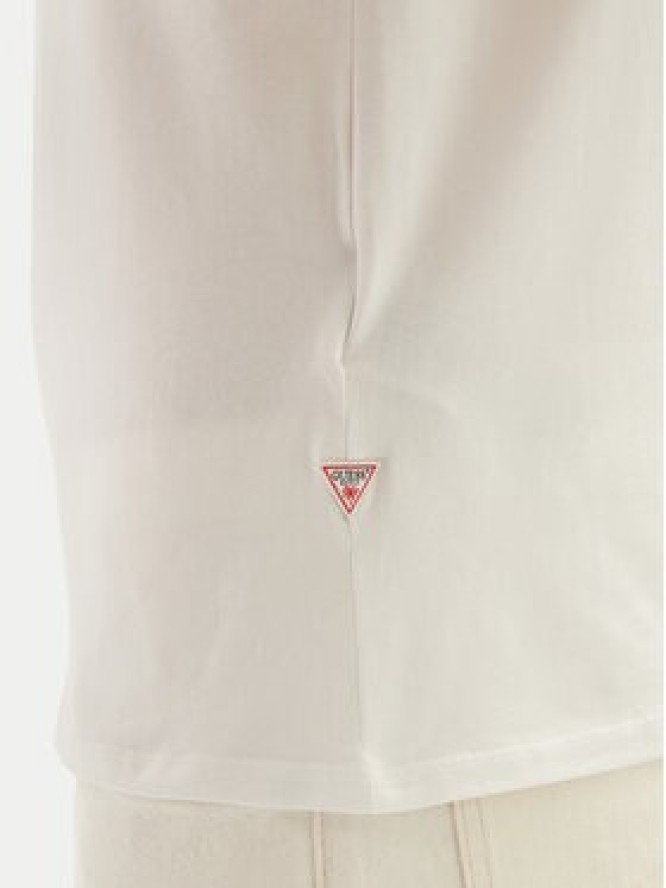 Guess T-Shirt F6GI09 J1314 Biały Slim Fit