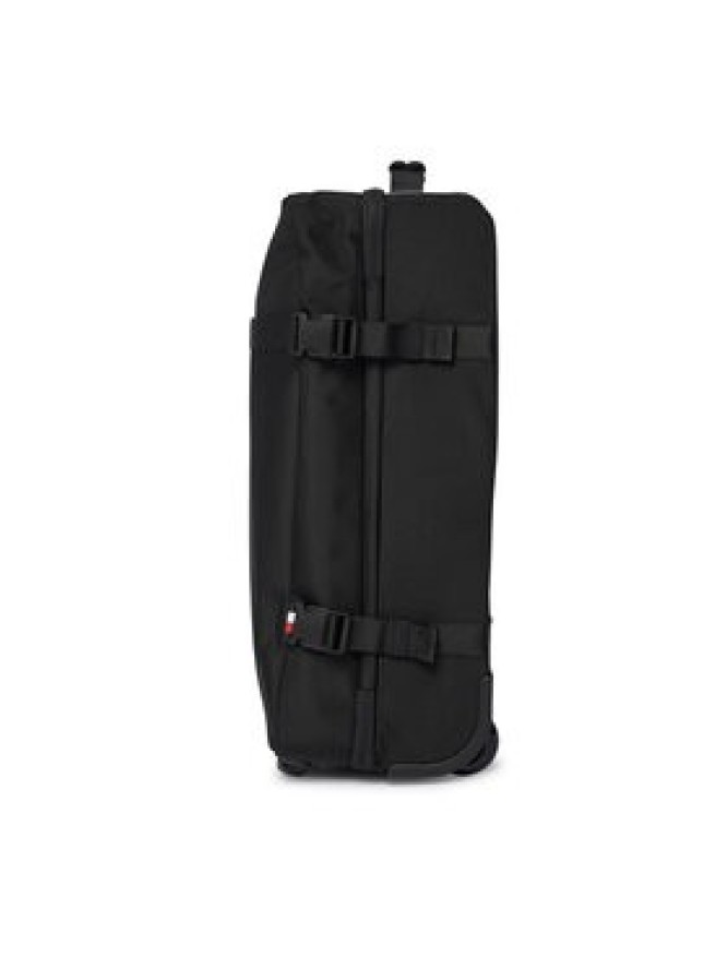 Tommy Hilfiger Walizka kabinowa Th Nylon Travel Soft AM0AM13474 Czarny