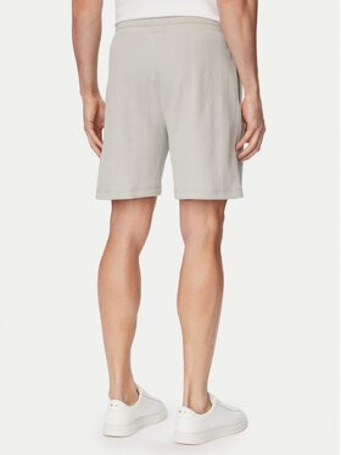 BOSS Szorty sportowe Structure 50540581 Szary Regular Fit