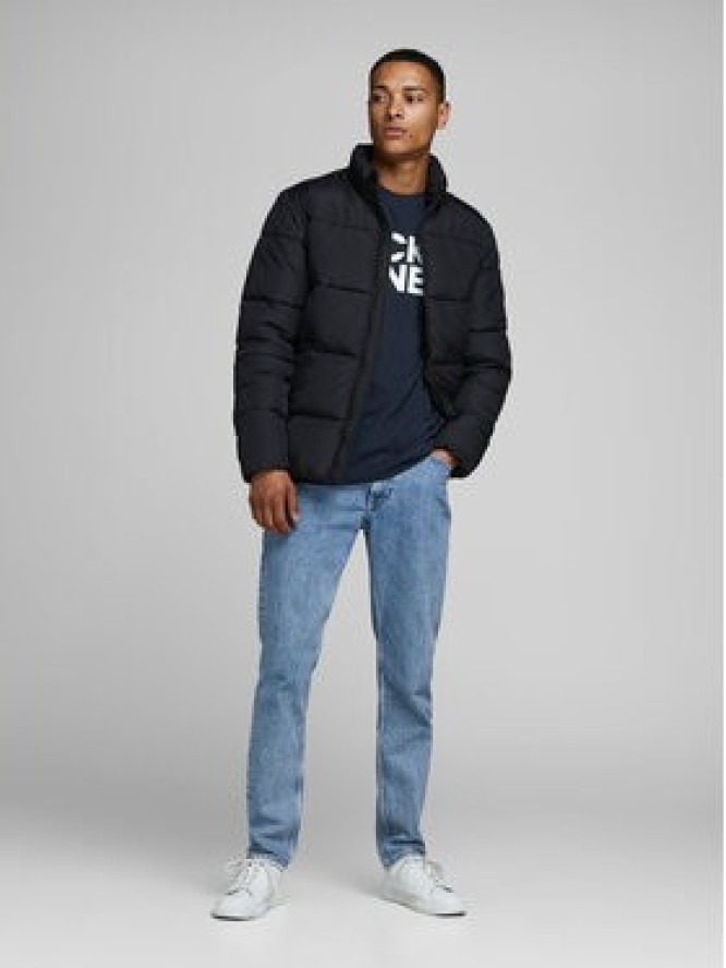 Jack & Jones T-Shirt Corp 12151955 Granatowy Slim Fit