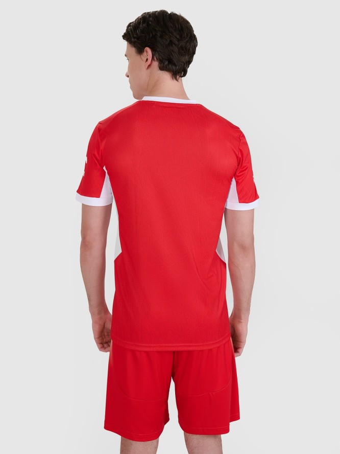 4F Koszulka meczowa replika z możliwością personalizacji męska 4F x Polska Siatkówka - czerwona M