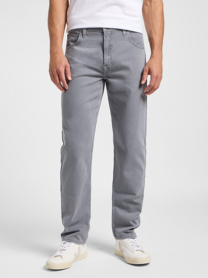 LEE MĘSKIE SPODNIE JEANSOWE LEE OSCAR CONCRETE 112365745