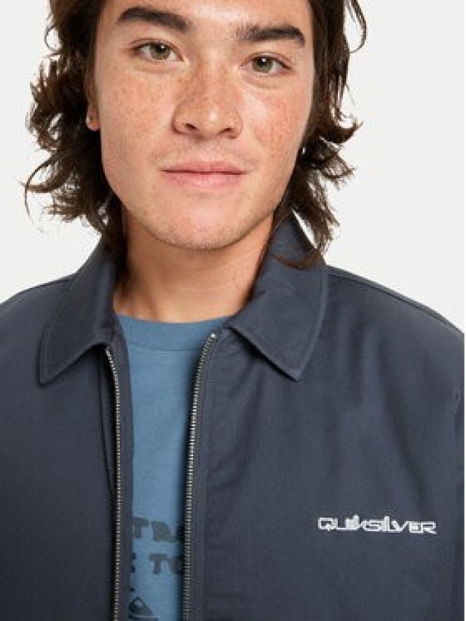 Quiksilver Kurtka przejściowa Union Lined EQYJK04176 Szary Regular Fit