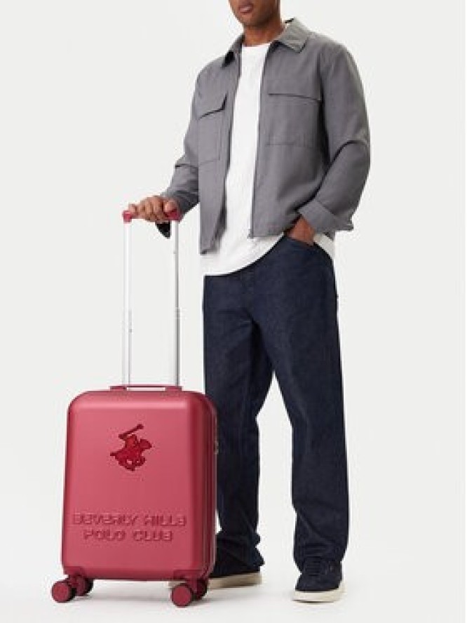 Beverly Hills Polo Club Walizka kabinowa CEO-BHPC-S-004-08-BURGUNDY Bordowy