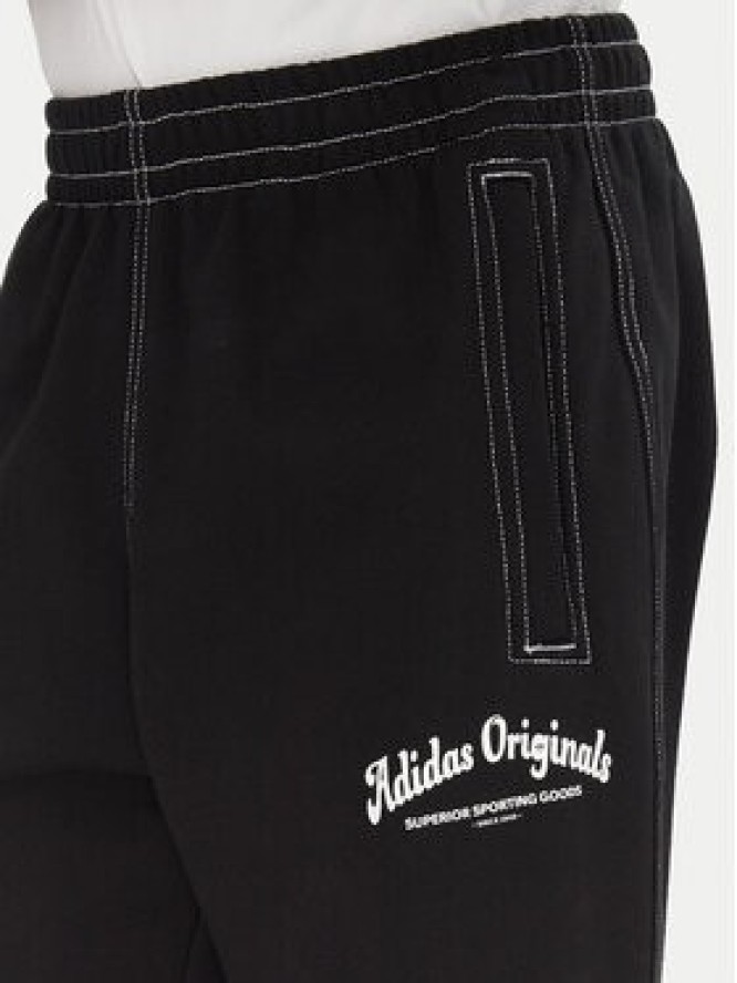 adidas Spodnie dresowe JP4487 Czarny Regular Fit