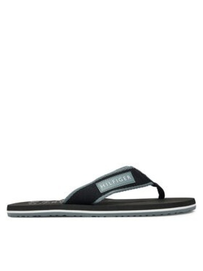 Tommy Hilfiger Japonki Patch Hilfiger Beach Sandal FM0FM05435 Czarny