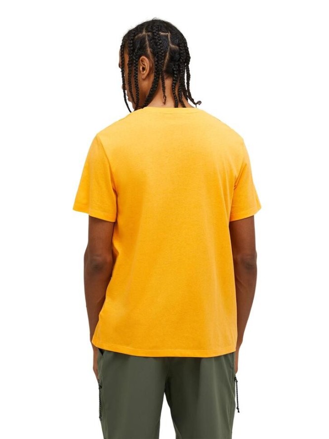 Koszulka Peak Performance męska Explore Graphic Tee pomarańczowa - M