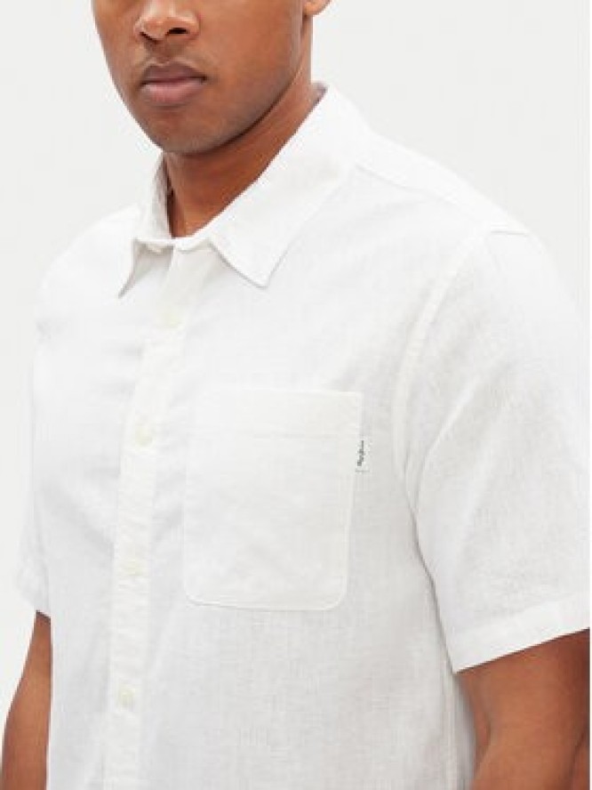 Pepe Jeans Koszula Amaro PM308847 Biały Regular Fit