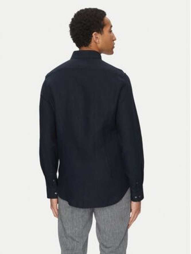 Calvin Klein Koszula K10K109286 Granatowy Slim Fit