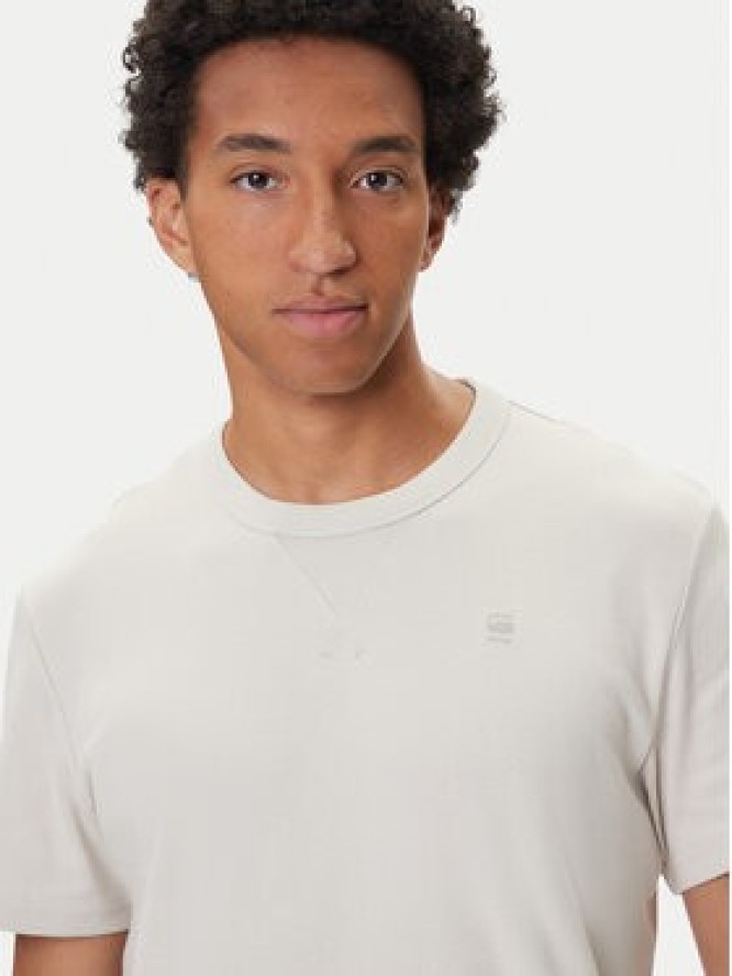 G-Star Raw T-Shirt Nifous D24449-D976 Écru Regular Fit