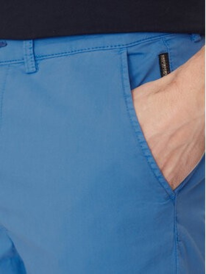Napapijri Chinosy M-Puyo NP0A4H98 Niebieski Slim Fit