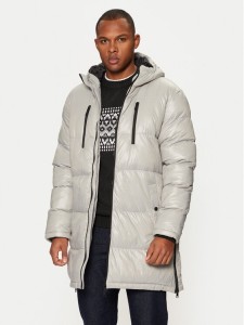 Brave Soul Kurtka zimowa MJK-HELMSHORE Szary Regular Fit