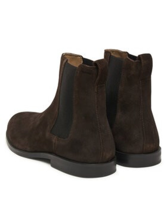 Calvin Klein Sztyblety Ess Rubber Chelsea Su HM0HM02055 Brązowy