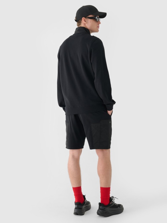 4F Spodenki casual męskie - czarne S