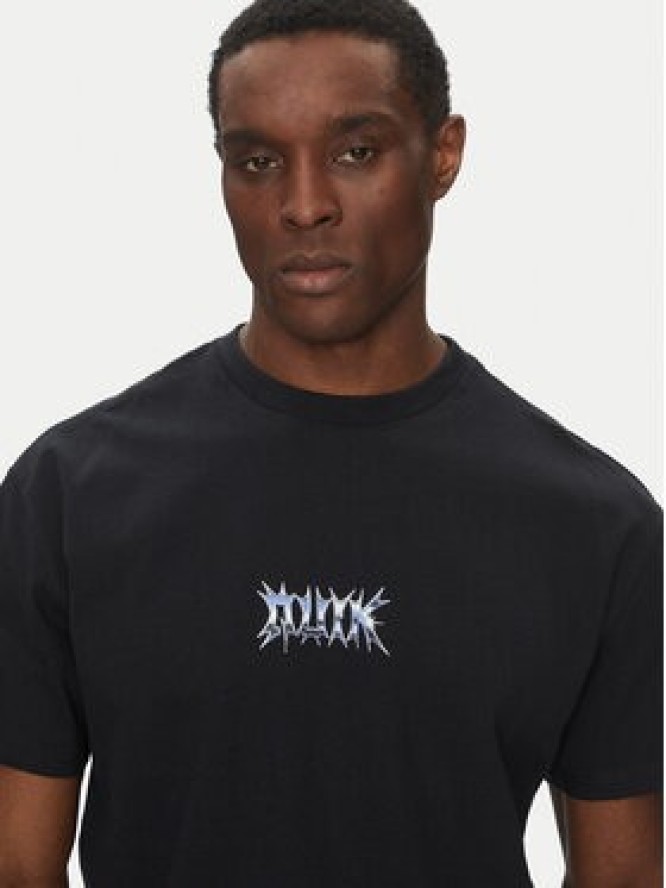 Quiksilver T-Shirt EQYZT08016 Czarny Relaxed Fit