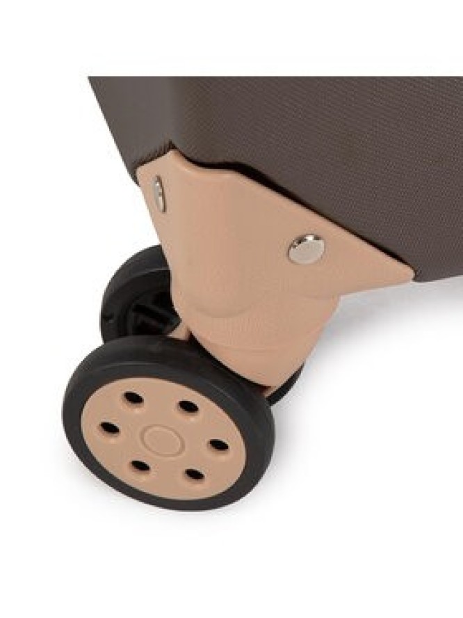 Semi Line Walizka średnia T5508-3 Brązowy