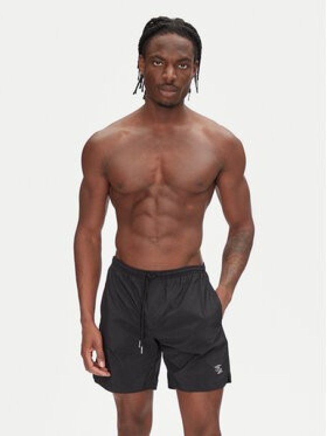 Filling Pieces Szorty kąpielowe Classic 9142220 Czarny Regular Fit