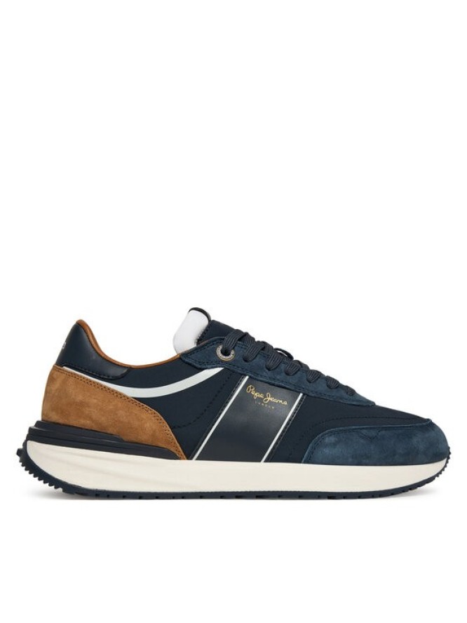 Pepe Jeans Sneakersy Buster Serie M PMS600008 Granatowy