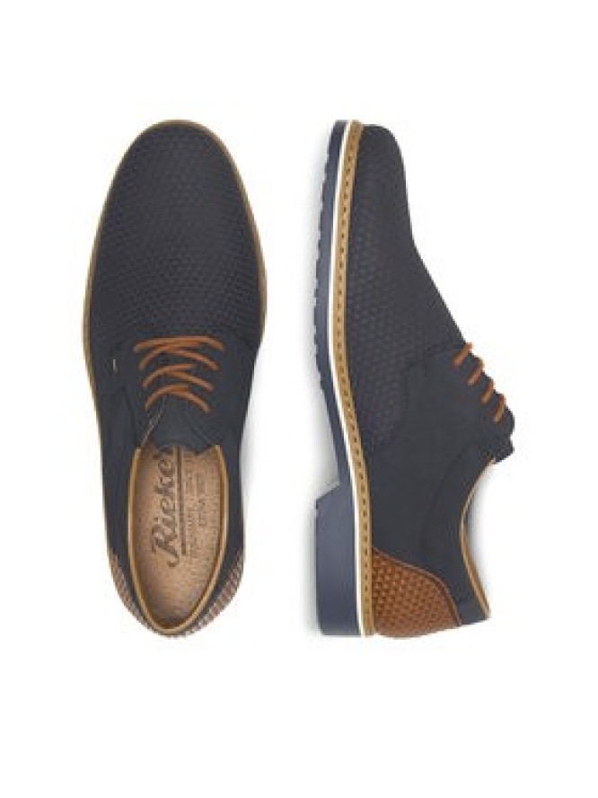 Rieker Półbuty 16504-16 Granatowy