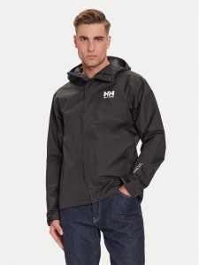 Helly Hansen Kurtka przeciwdeszczowa Seven 62047 Czarny Regular Fit