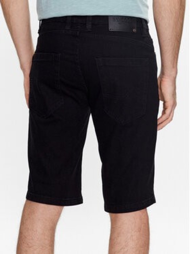 INDICODE Szorty jeansowe Kaden 70-100 Czarny Regular Fit